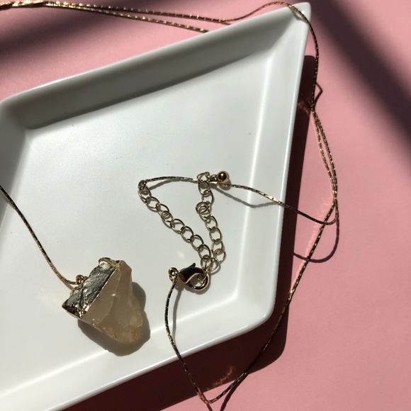 Crystal Lariat Necklace - Picture 3 of 6